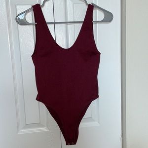 Forever21 ribbed bodysuit
